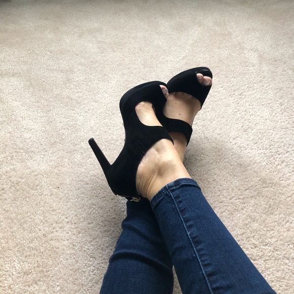 Prada High Heel Open-Toe Booties - Picture 9 of 9